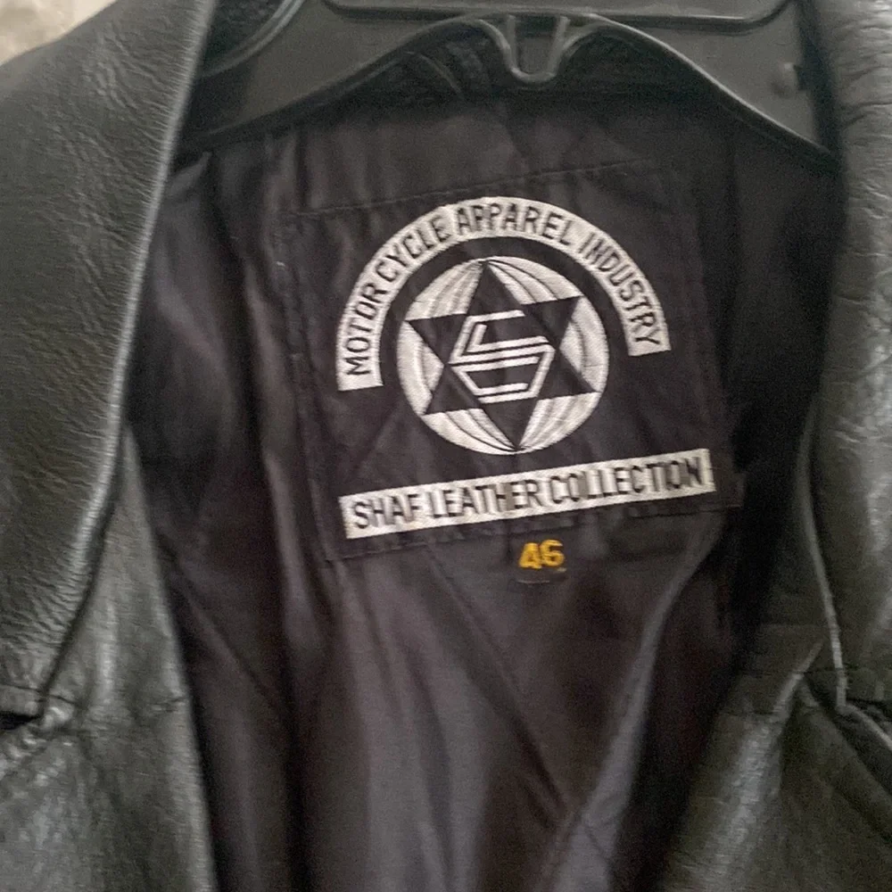 Motorcycle apparel industry leather jacket - Picture 2 of 5